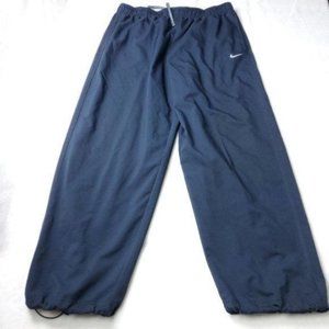 Nike Dri Fit Pants Mens Size 2XL XXL  34x32 Activewear Blue